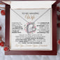 Amazing Wife | You Complete Me - Forever Love Heart Necklace