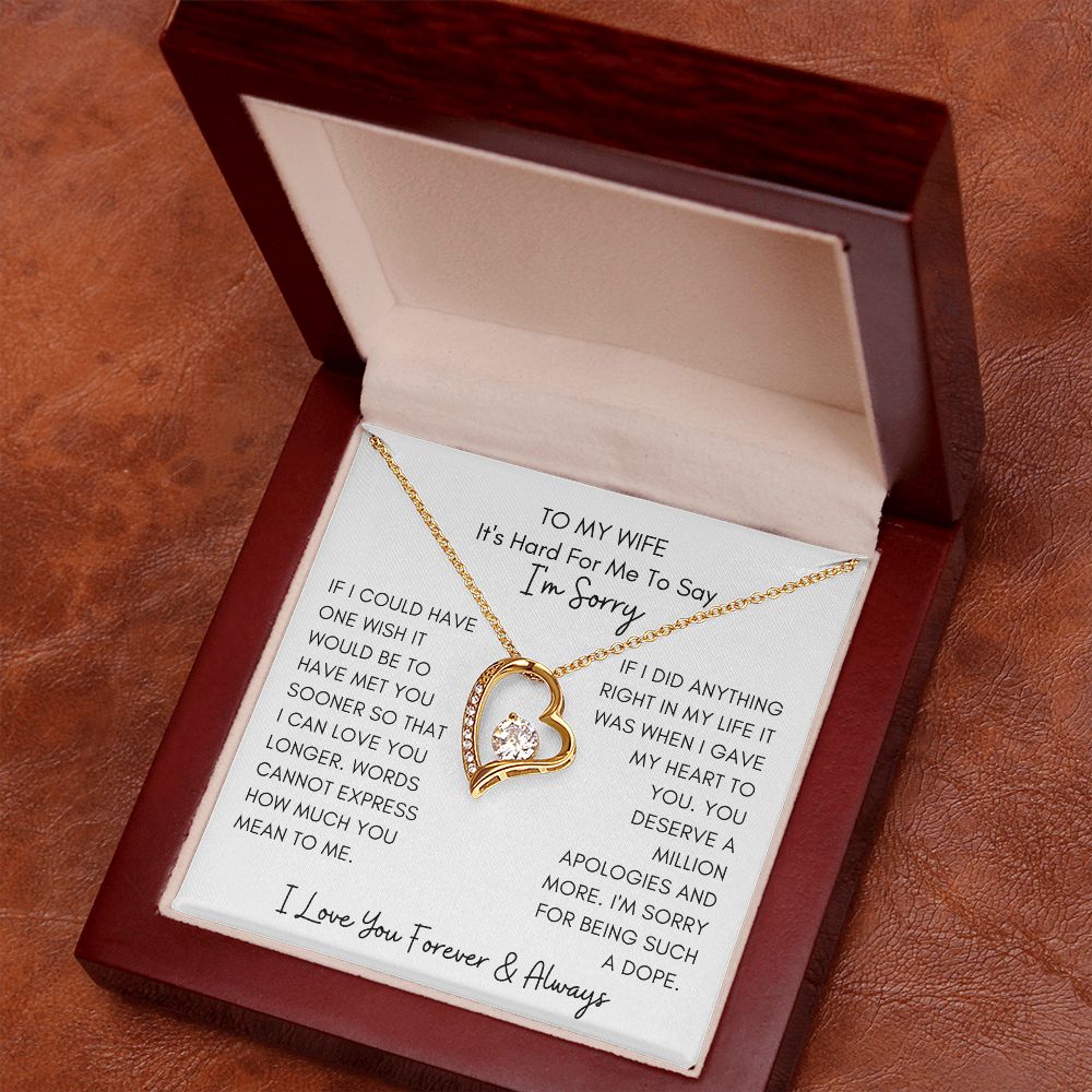 Forever Forgive Love Necklace