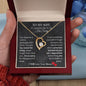 Wife It's Hard to Say I'm Sorry - Forever Love Heart Necklace