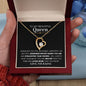 My Beautiful Queen | Straighten Your Crown - Forever Love Necklace