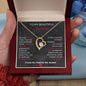 Beautiful Soulmate | My Queen - Forever Love Heart Necklace
