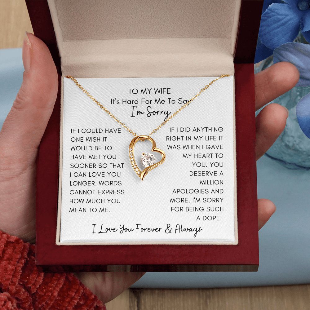 Forever Forgive Love Necklace