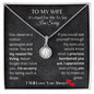 Wife It's Hard to Say I'm Sorry - Eternal Hope Necklace