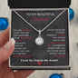 Beautiful Soulmate | My Queen - Eternal Hope Necklace