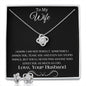Beautiful Love Knot Necklace Set For Wife