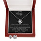 Beautiful Love Knot Necklace Set For Wife