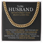 My Husband | Man of my Dreams- Cuban Link Chain