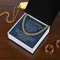 Amazing Man Graduation| Believe in Yourself - Cuban Link Chain