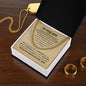 To Our Boy on Graduation| Go for Your Dreams - Cuban Necklace