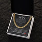 My Man | Fallen For You - Cuban Link Chain