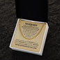 To Our Boy on Graduation| Go for Your Dreams - Cuban Necklace