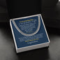 Amazing Man Graduation| Believe in Yourself - Cuban Link Chain