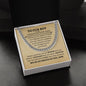 To Our Boy on Graduation| Go for Your Dreams - Cuban Necklace