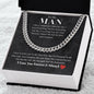 My Man | Fallen For You - Cuban Link Chain