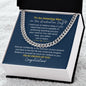 Amazing Man Graduation| Believe in Yourself - Cuban Link Chain