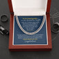 Amazing Man Graduation| Believe in Yourself - Cuban Link Chain