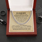 To Our Boy on Graduation| Go for Your Dreams - Cuban Necklace