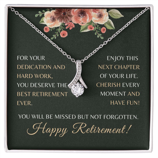 Happy Retirement | Best Retirement - Alluring Beauty Necklace