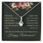 Happy Retirement | Best Retirement - Alluring Beauty Necklace