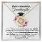 Beautiful Granddaughter Graduation| Enjoy the Journey - Love Knot