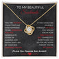 Beautiful Soulmate | My Queen - Love Knot Necklace