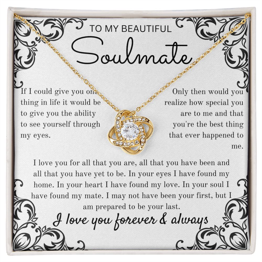 Love Knot Necklace for Your Beautiful Soulmate