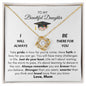 Daughter Graduation | Always Be There- Love Knot Necklace