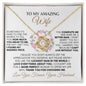 Amazing Wife | You Complete Me - Love Knot Necklace