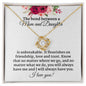 Mom and Daughter | Unbreakable Bond - Love Knot Necklace