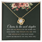 Retirement | Cheers to the Next Chapter - Love Knot Necklace