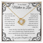 Mother in Law Love Knot Necklace