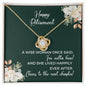 Happy Retirement | Wise Woman - Love Knot Necklace