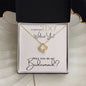 Bridesmaid Love Knot Necklace