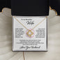 My Beautiful Wife | Love & Light - Love Knot Necklace