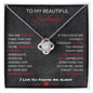 Beautiful Soulmate | My Queen - Love Knot Necklace