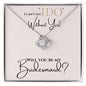 Bridesmaid Love Knot Necklace