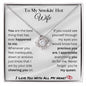 Smokin Hot Wife | My Queen - Love Knot Necklace