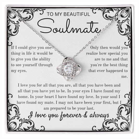 Love Knot Necklace for Your Beautiful Soulmate