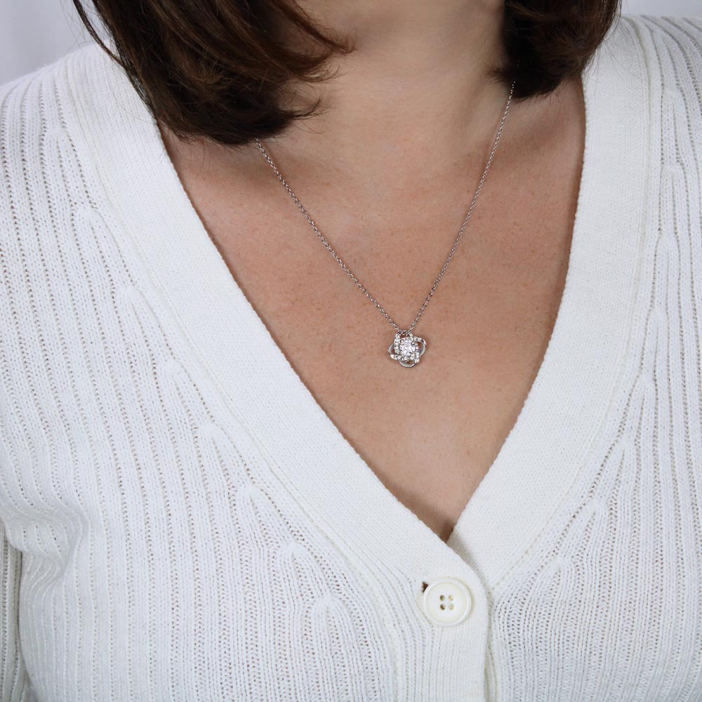 Bonus Mom Love knot Necklace