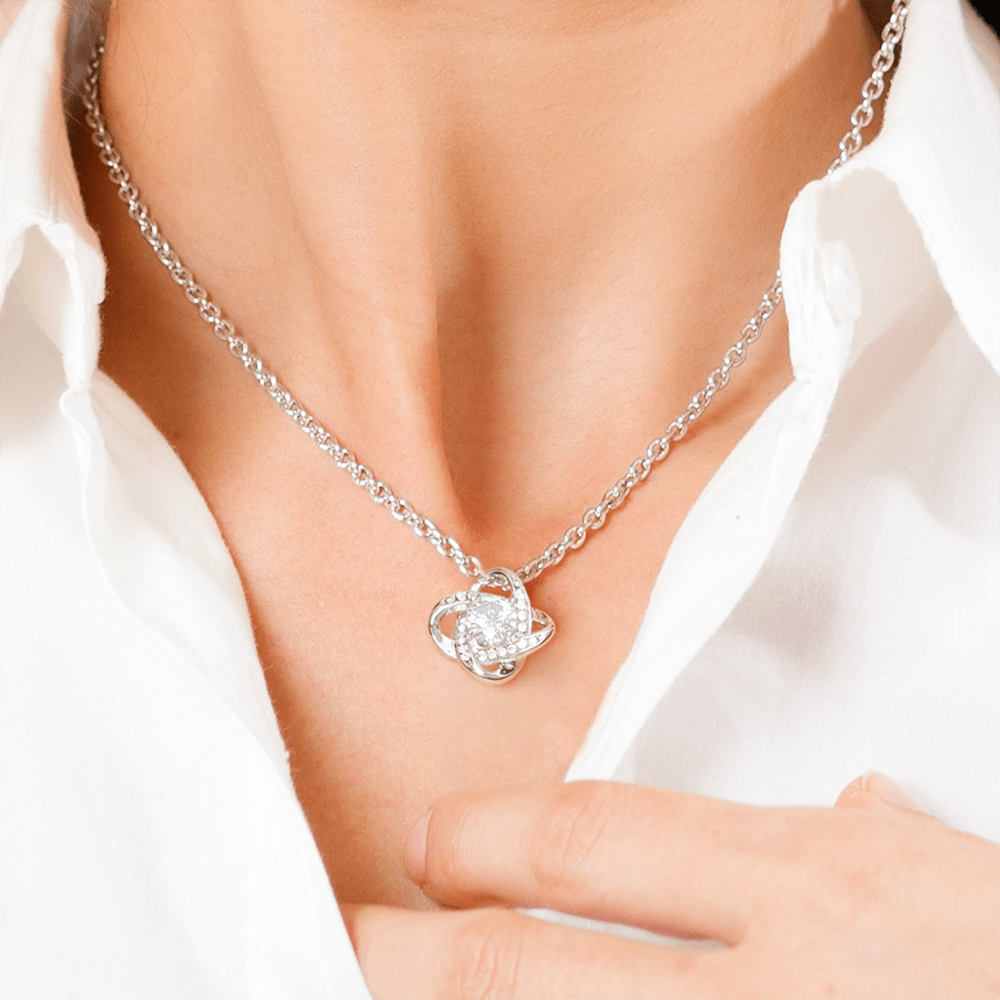 Bonus Mom Love knot Necklace