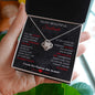Beautiful Soulmate | My Queen - Love Knot Necklace