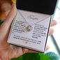 My Daughter | I Will Always Be There - Love Knot Necklace