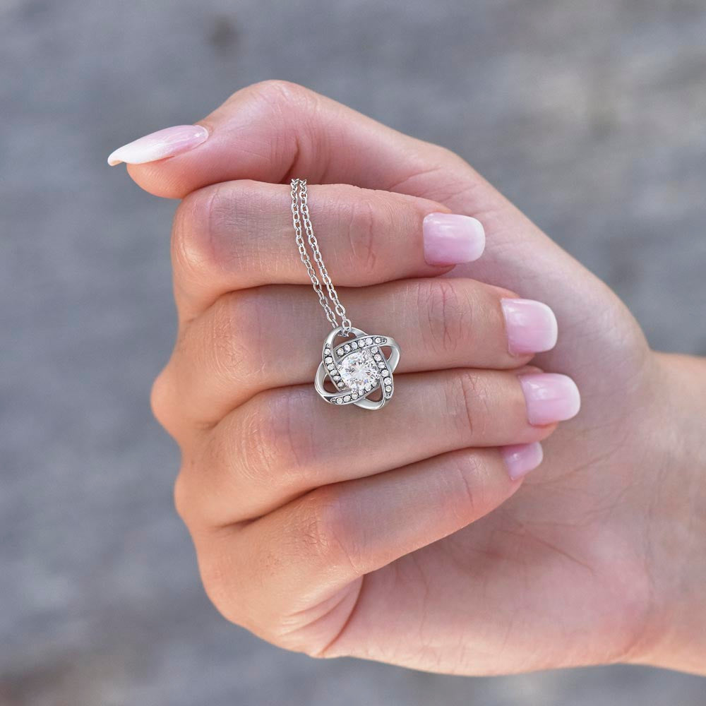 Bonus Mom Love knot Necklace