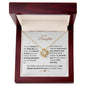 My Daughter | I Will Always Be There - Love Knot Necklace