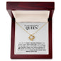 Beautiful Queen | You are the Best - Love Knot Necklace