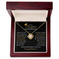 Daughter Graduation | Live the Life You Imagine - Love Knot Necklace