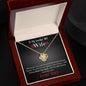 Smokin Hot Wife | Straighten Crown - Love Knot Necklace