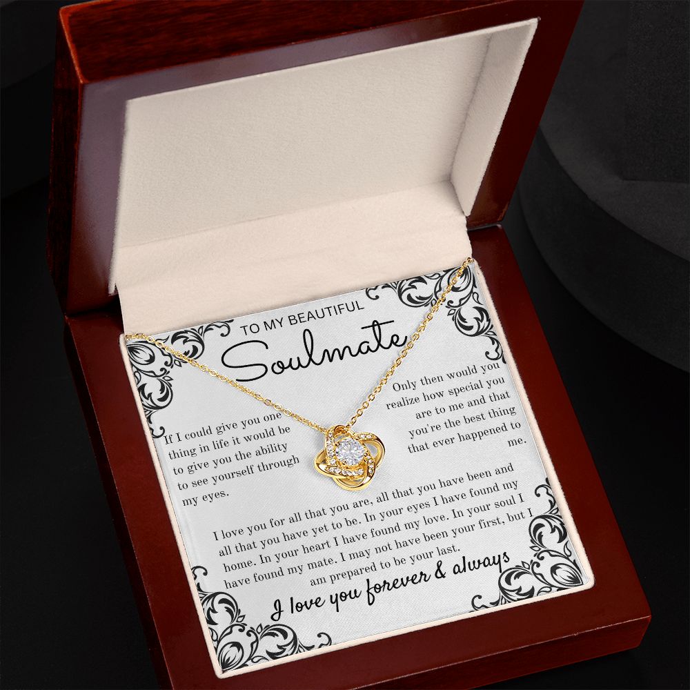 Love Knot Necklace for Your Beautiful Soulmate