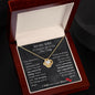 Wife It's Hard to Say I'm Sorry - Love Knot Necklace