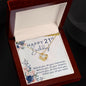 Happy 21st Birthday | All Your Memories - Love Knot Necklace